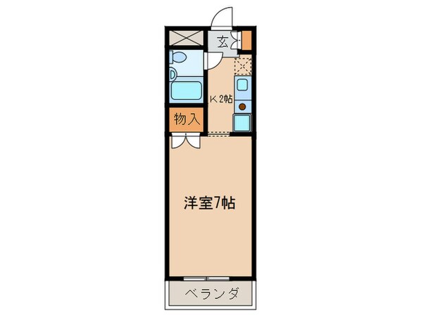 ファミ－ル３１０の物件間取画像